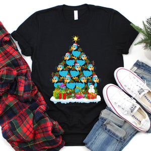 Dodo Birds Christmas Tree Dodo Xmas T-Shirt for Men Women Girls Kids