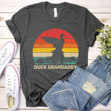 Load image into Gallery viewer, Duck Lover Funny Vintage Duck Grandaddy Father&#39;s Day T-Shirt
