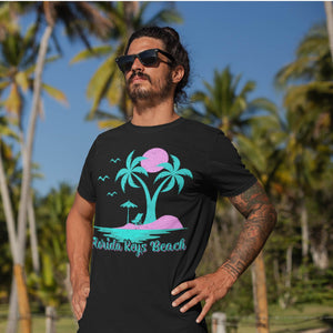 Family Summer Vacation Men Women Girls Emerald Coast Beach T-shirt