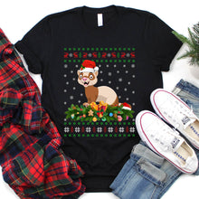 Load image into Gallery viewer, Ugly Ferret Christmas Sweater Ferret Xmas T-Shirt for Men Women Girls Kids
