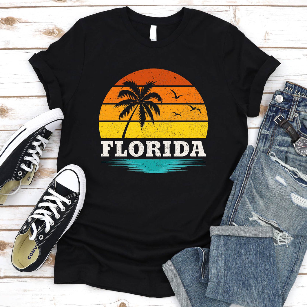 Family Summer Vacation Men Women Girls Florida Beach Florida Shirt