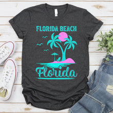 Load image into Gallery viewer, Family Summer Vacation Men Women Girls Fort Lauderdale Beach Florida T-shirt
