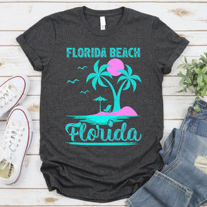 Family Summer Vacation Men Women Girls Fort Lauderdale Beach Florida T-shirt