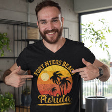 Load image into Gallery viewer, Vintage Summer Vacation Men Women Girls Fort Myers Beach Florida T-shirt

