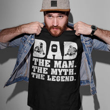 Load image into Gallery viewer, Welder Dad The Man The Myth The Legend Welder T-shirt For Dad

