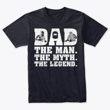 Load image into Gallery viewer, Welder Dad The Man The Myth The Legend Welder T-shirt For Dad
