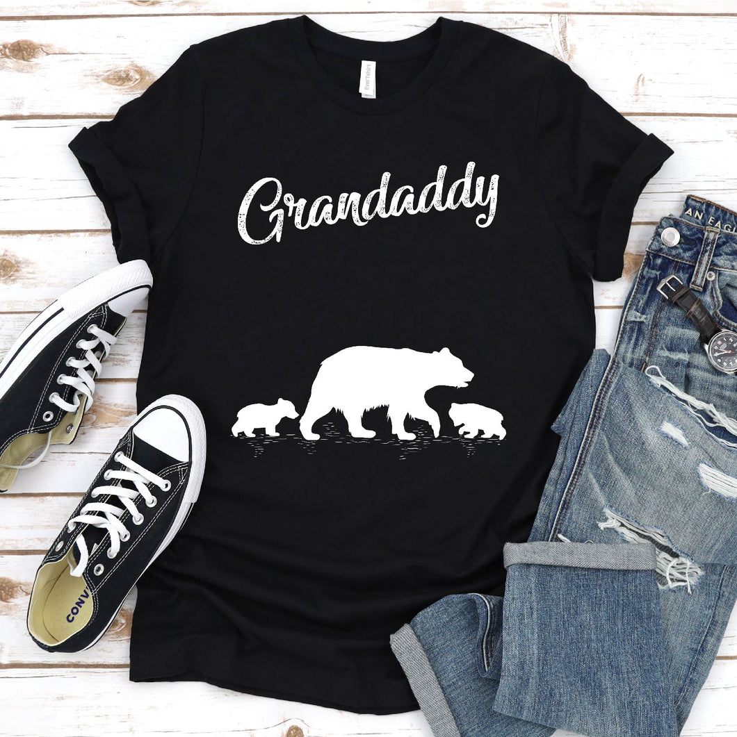 Bear Lover Funny Grandaddy Bear Fathers Day T-shirt