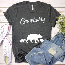 Load image into Gallery viewer, Bear Lover Funny Grandaddy Bear Fathers Day T-shirt
