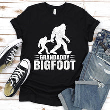 Load image into Gallery viewer, Grandaddy Bigfoot Shirt Grandaddy Bigfoot Father&#39;s Day T-shirt
