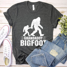 Load image into Gallery viewer, Grandaddy Bigfoot Shirt Grandaddy Bigfoot Father&#39;s Day T-shirt
