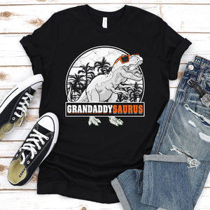 Grandaddysaurus Vintage Style T-Rex Dinosaur Grandaddy Saurus Father's Day T-shirt