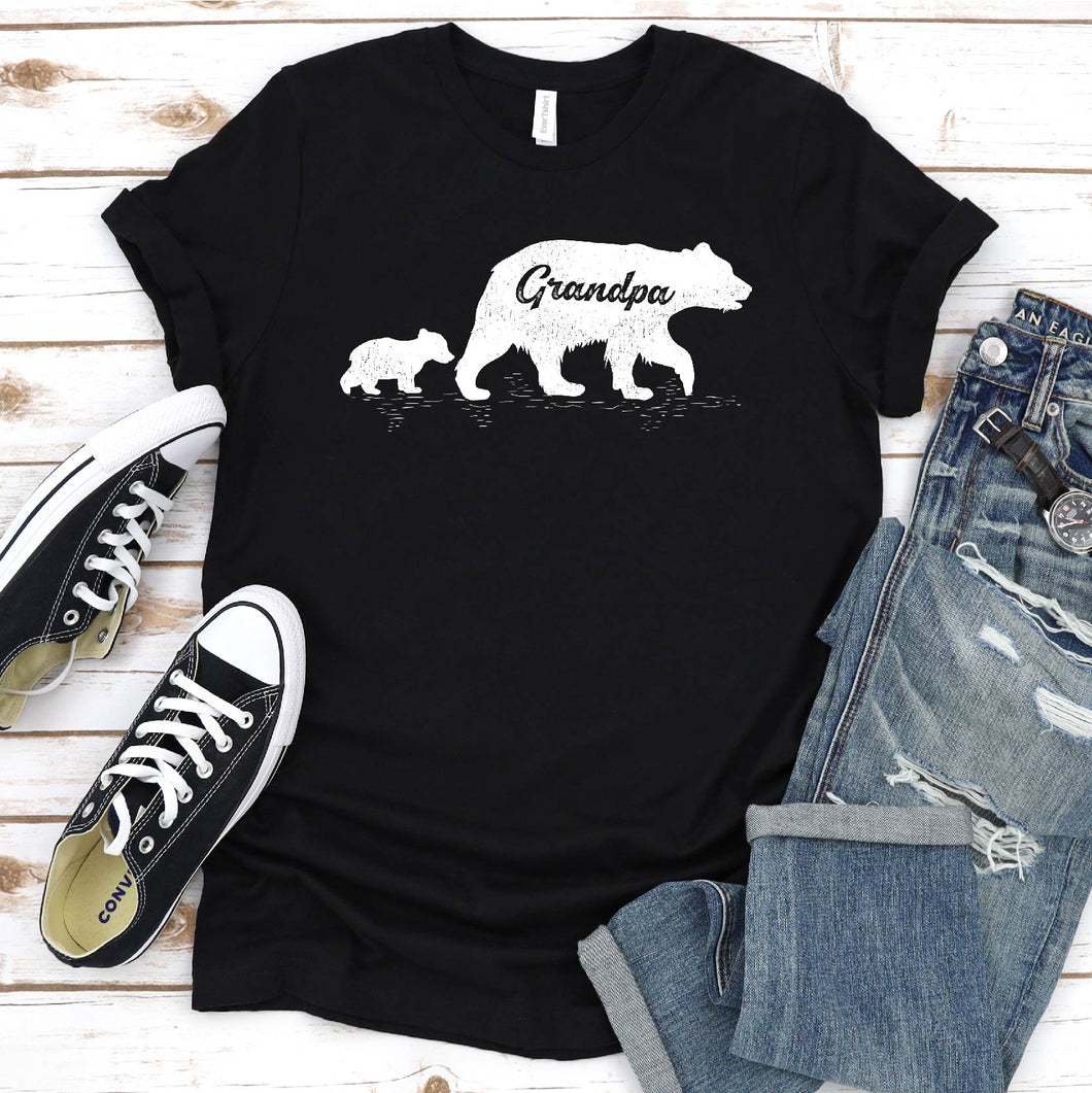 Grandpa Bear Shirt Grandpa Bear Father's Day T-shirt