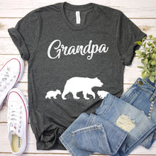Load image into Gallery viewer, Bear Lover Funny Grandpa Bear Fathers Day T-shirt
