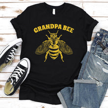 Load image into Gallery viewer, Family Bee Shirts Grandpa Birthday First Bee Day Outfit T-Shirt
