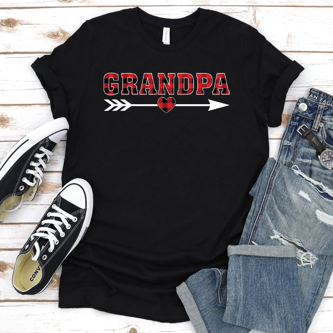 Grandpa Pajama Shirt Grandpa Father's Day T-shirt