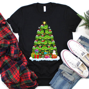 Grasshopper Animal Christmas Tree Grasshopper Xmas T-Shirt for Men Women Girls Kids