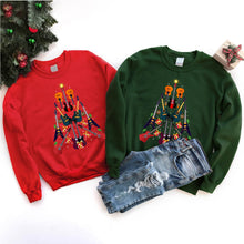 Load image into Gallery viewer, Guitar Christmas Tree Guitar Xmas T-Shirt for Men Women Girls Kids
