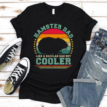 Load image into Gallery viewer, Vintage Hamster Dad Like A Regular Dad But Cooler Hamster Fathers Day T-shirt

