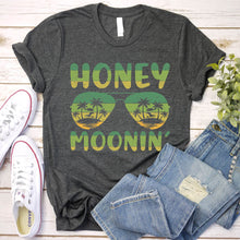 Load image into Gallery viewer, Honey Moonin Beach Honeymoon Summer Vacation Men Women Couples Gift T-Shirt
