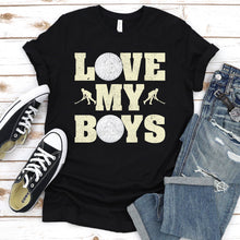 Load image into Gallery viewer, Love My Boys Golf Shirt Golf Fathers Day T-shirt
