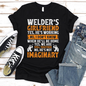 I Love Welding Shirt Welder's Girlfriend T-Shirt For Women