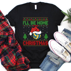Volleyball Sports Lover Xmas Gift Ugly Volleyball Christmas T-Shirt