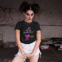 Load image into Gallery viewer, I&#39;m The A Bisexual Witch Halloween T-Shirt
