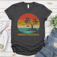 Load image into Gallery viewer, Vintage Summer Vacation Men Women Girls Ipanema Leblon Beach T-shirt
