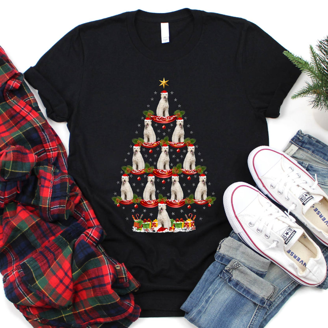 Labradoodle Xmas Tree Funny Labradoodle Christmas Tshirt