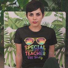 Load image into Gallery viewer, Summer Vacation Special Education Sped Off Duty Tie Dye T-Shirt
