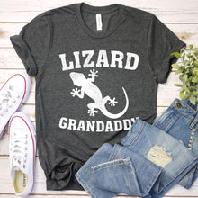 Load image into Gallery viewer, Lizard Lover Shirt Lizard Grandaddy Father&#39;s Day T-shirt
