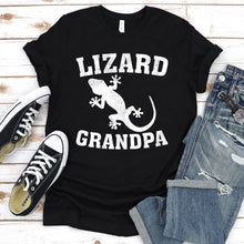 Load image into Gallery viewer, Lizard Lover Shirt Lizard Grandpa Father&#39;s Day T-shirt
