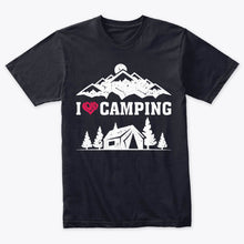Load image into Gallery viewer, Mountain Camper Lover I Love Camping T-Shirt

