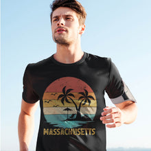 Load image into Gallery viewer, Vintage Summer Vacation Men Women Girls Massachusetts Beach T-shirt
