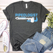 Load image into Gallery viewer, Pipeologist Repairman Plumbing Father&#39;s Day T-shirt
