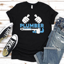 Load image into Gallery viewer, Plumber Repairman Plumbing Father&#39;s Day T-shirt
