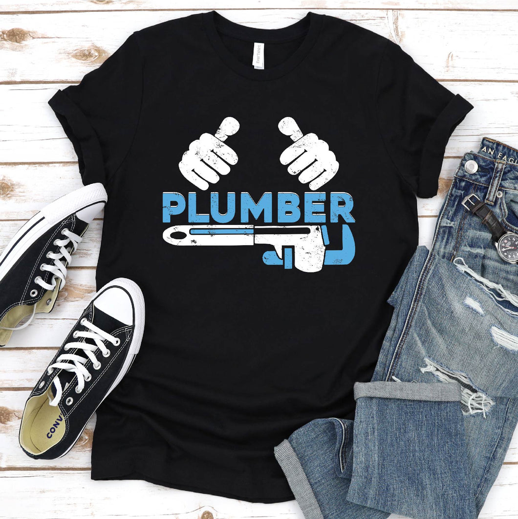 Plumber Repairman Plumbing Father's Day T-shirt