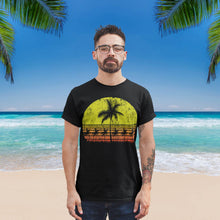 Load image into Gallery viewer, Palm Trees Simple Sophisticated Summer T-shirt

