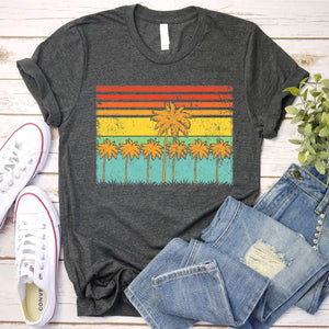 Palm Trees Simple Sophisticated Summer T-shirt