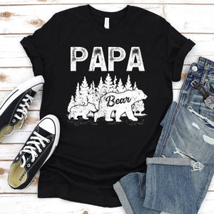 Papa Bear Shirt Papa Bear Fathers Day T-shirt