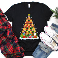 Load image into Gallery viewer, Pizza Christmas Tree Pizza Xmas T-Shirt for Men Women Girls Kids
