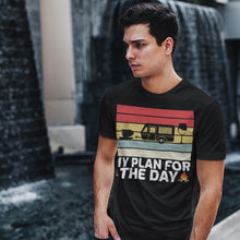 Load image into Gallery viewer, Vintage Camping Shirt Plan For The Day T-Shirt
