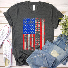 Load image into Gallery viewer, Plumber Plumbing American Flag Vintage Father&#39;s Day T-shirt
