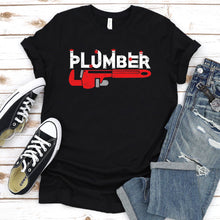 Load image into Gallery viewer, Plumber Repairman Plumbing Father&#39;s Day T-shirt
