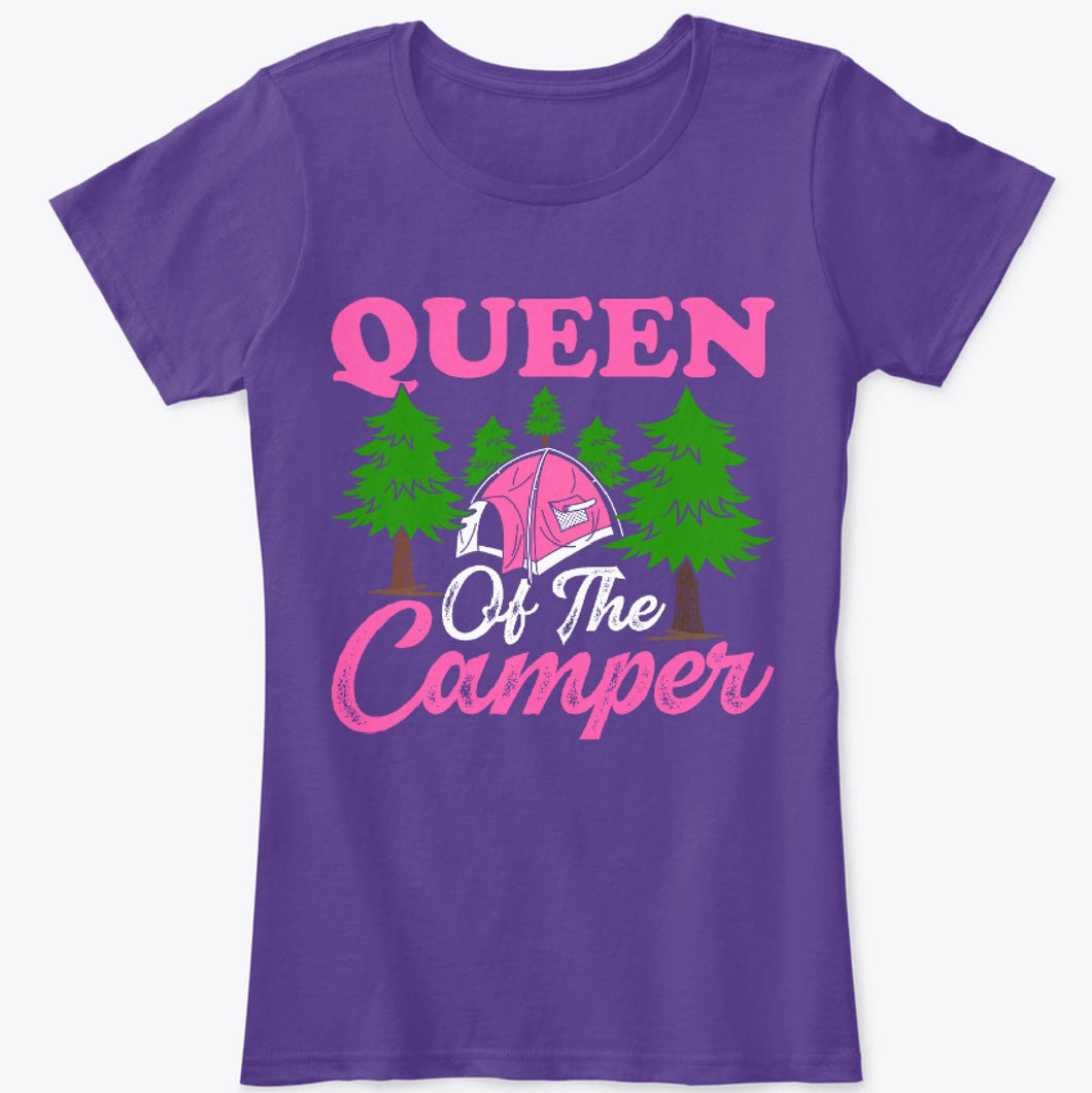 Camping Shirt Queen Of The Camper T-Shirt