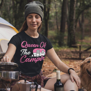 Camping Shirt Queen Of The Camper T-Shirt