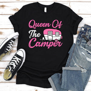 Camping Shirt Queen Of The Camper T-Shirt