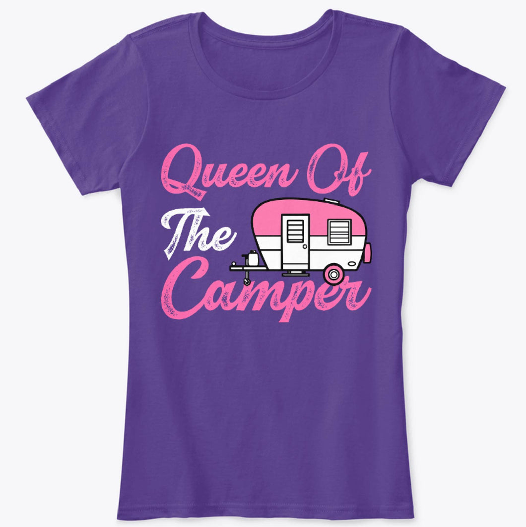 Camping Shirt Queen Of The Camper T-Shirt