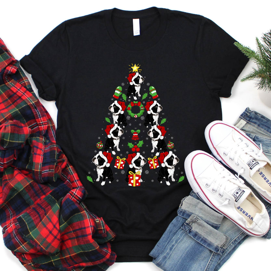 Rat Terrier Christmas Tree Rat Terrier Xmas T-Shirt for Men Women Girls Kids