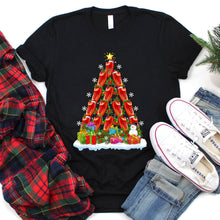 Load image into Gallery viewer, Red Pepper Christmas Tree Red Pepper Xmas T-Shirt for Men Women Girls Kids
